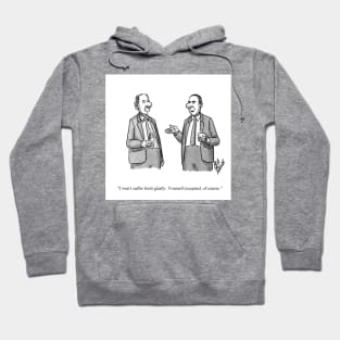 Classic Suffer Fools Gladly Cartoon Hoodie